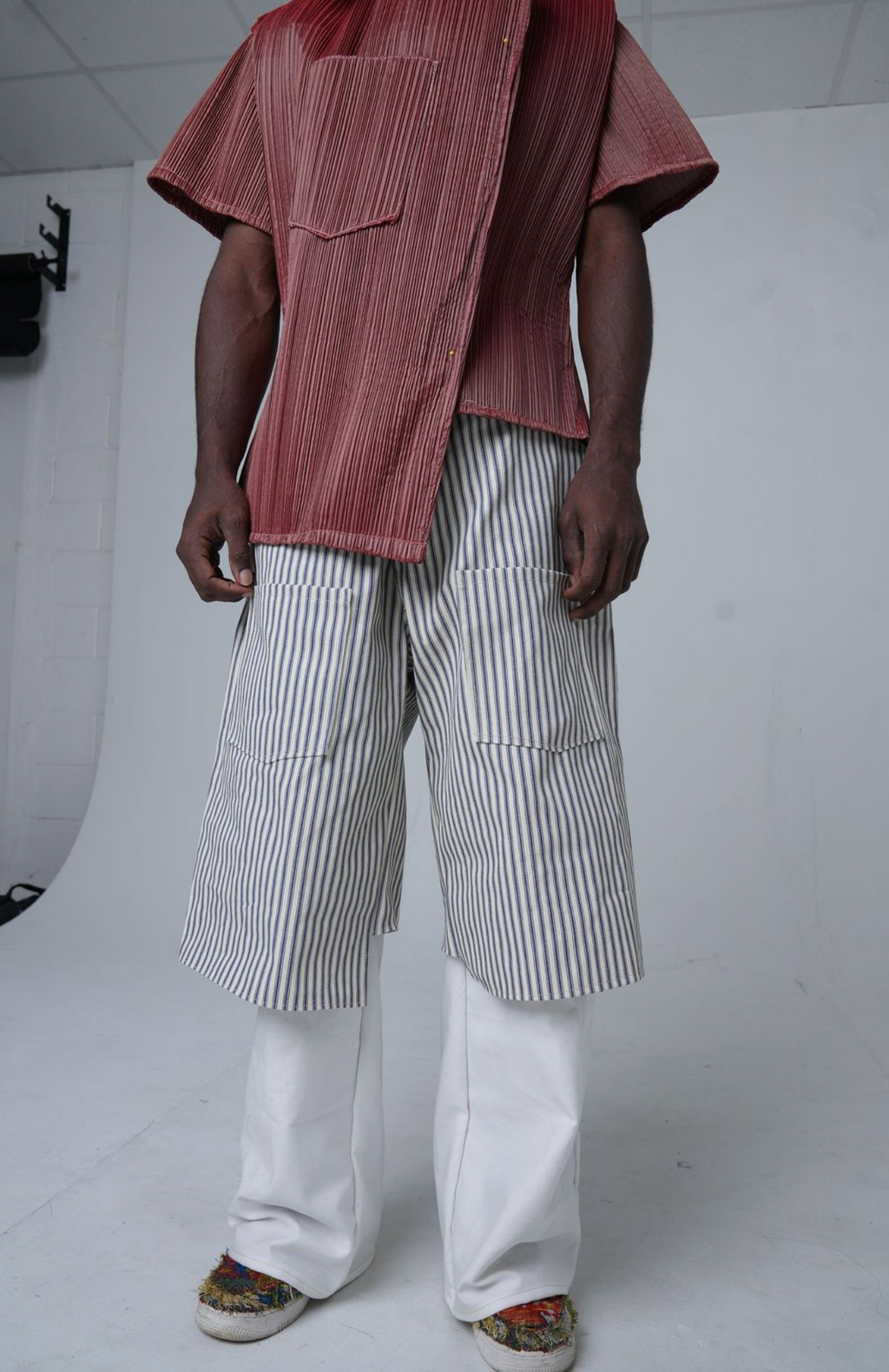 pleat shirt