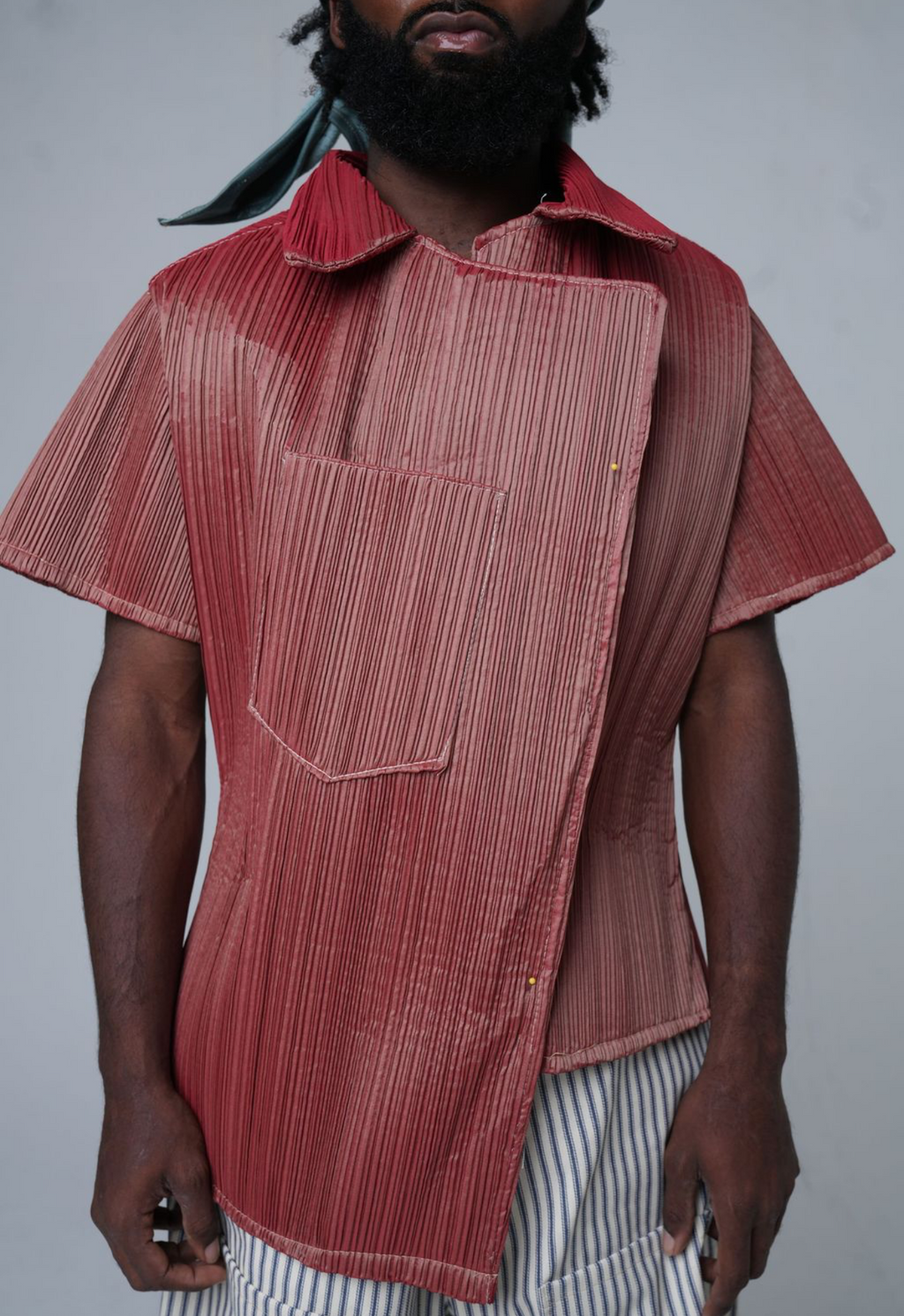 pleat shirt